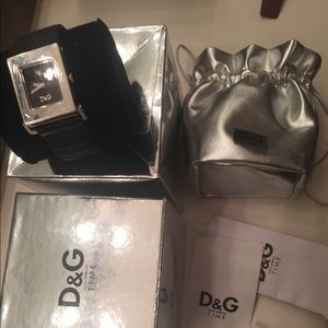 D&G, Dolce&Gabbana Women watch Black & Silver